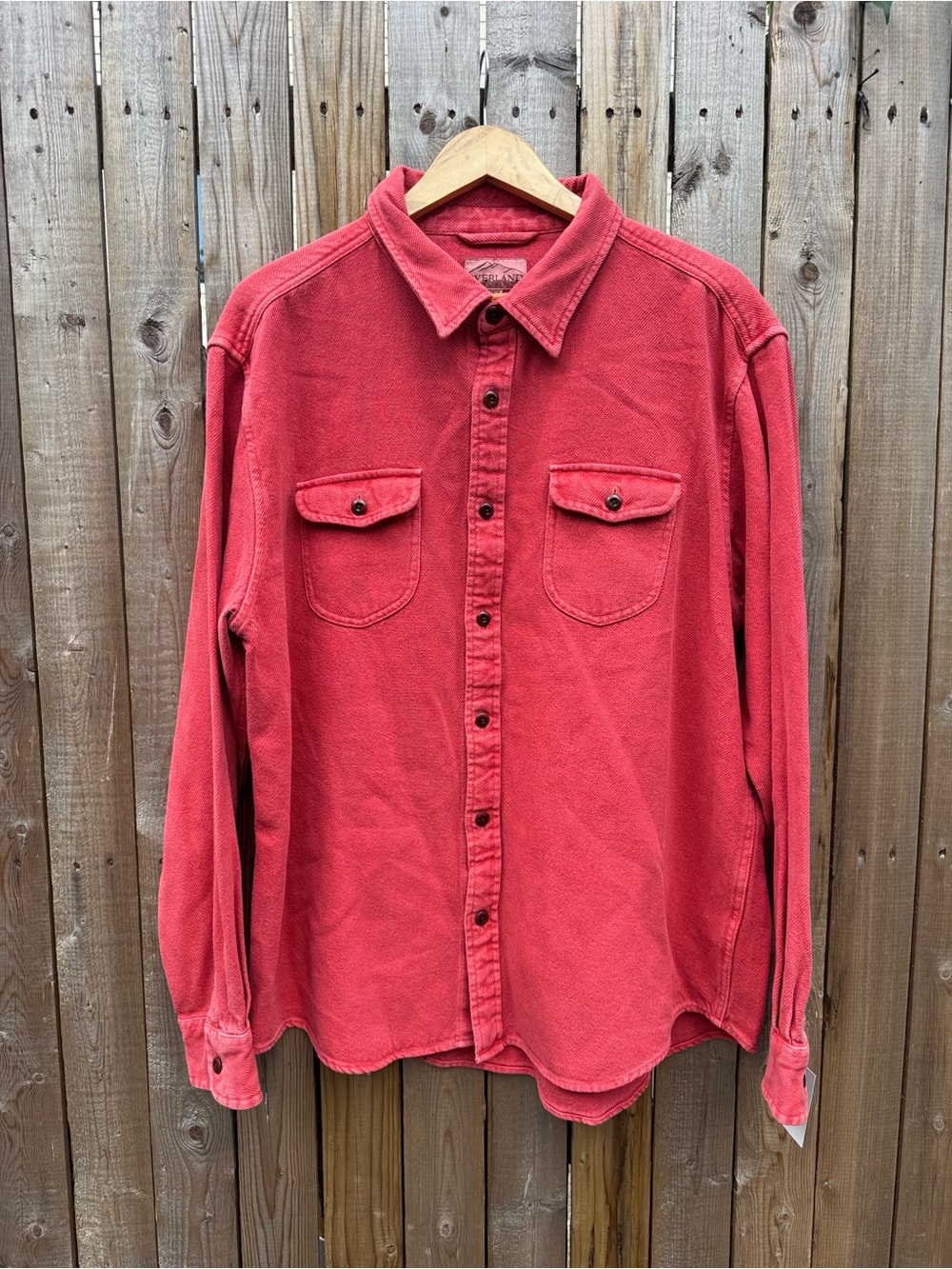 Overland Button-Down Long-Sleeve Shirt NWT